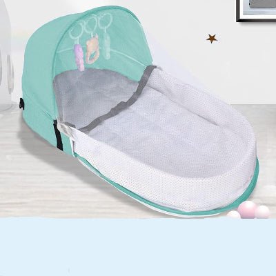 Berceau de Voyage - BabyNest™ - Vert - Jolibebemama