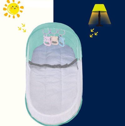 Berceau de Voyage - BabyNest™ - Vert - Jolibebemama