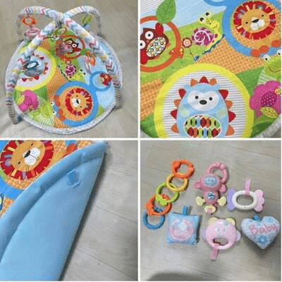 Tapis d'Éveil - BabyGymPlayMat™ - Hibou - Jolibebemama