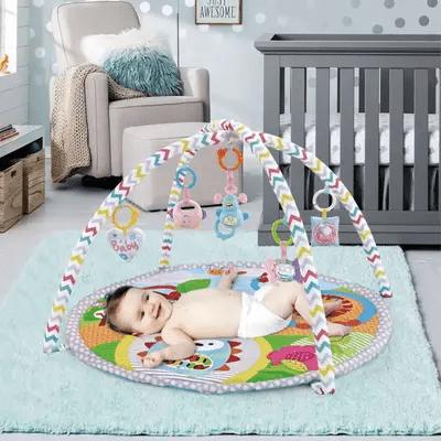 Tapis d'Éveil - BabyGymPlayMat™ - Hibou - Jolibebemama