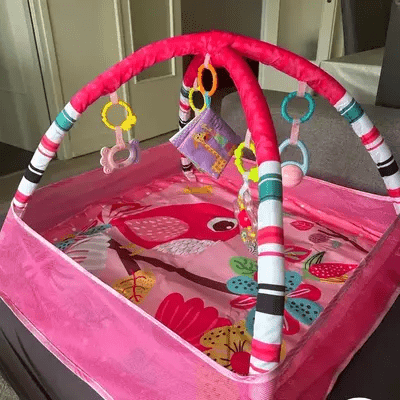 Tapis d'Éveil - BabyGymPlayMat™ - Rose - Jolibebemama